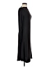 MNG Solid Black Casual Dress Size 8 - photo 4