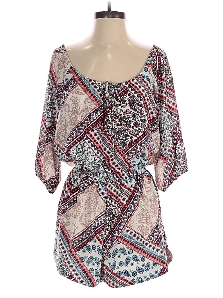 Pre-owned Heart Soul Romper In Blue