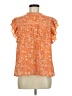 DR2 100% Polyester Orange Sleeveless T-Shirt Size M - photo 1