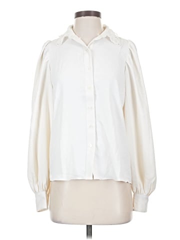 Ann Taylor Long Sleeve Blouse (view 1)