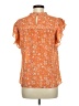 DR2 100% Polyester Orange Sleeveless T-Shirt Size M - photo 2