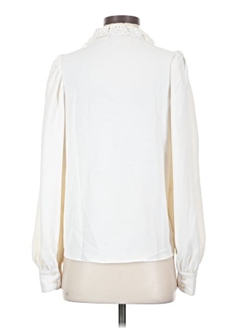 Ann Taylor Long Sleeve Blouse (view 2)