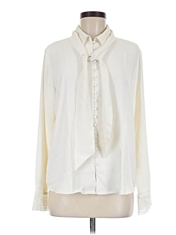 Ann Taylor Long Sleeve Blouse (view 1)