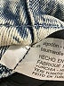 Zara 100% Baumwolle Blue 3/4 Sleeve Blouse Size S - photo 8