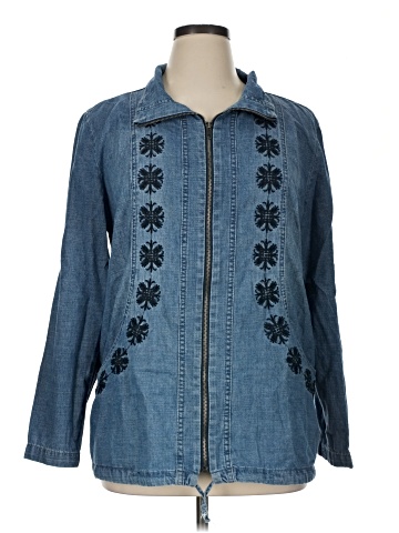 Live A Little Denim Jacket (view 1)