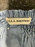 Ulla Johnson 100% Cotton Blue Short Sleeve Blouse Size 4 - photo 7