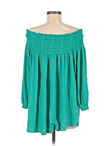 Lauren by Ralph Lauren 3/4 Sleeve T-Shirt (view 2)
