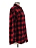 Forever 21 Plaid Red Long Sleeve Button-Down Shirt Size M - photo 4