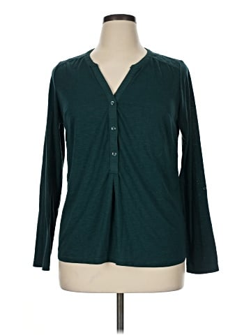 Ava & Viv Long Sleeve Blouse (view 1)