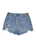 American Eagle Outfitters Stars Blue Denim Shorts Size 2 - photo 2