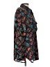 Chaus 100% Polyester Paisley Black Long Sleeve Blouse Size L - photo 4