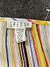 Spense 100% Polyester Stripes Yellow 3/4 Sleeve Blouse Size XL - photo 4