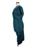 Unbranded 100% Polyester Solid Teal Cocktail Dress Size XL - photo 5