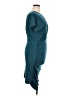 Unbranded 100% Polyester Solid Teal Cocktail Dress Size XL - photo 4