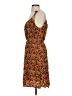 Theory Print Orange Casual Dress Size S - photo 5