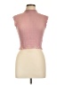 Bershka Pink Short Sleeve Turtleneck Size L - photo 1