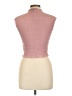 Bershka Pink Short Sleeve Turtleneck Size L - photo 2