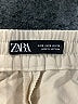 Zara Solid Ivory Casual Pants Size S - photo 7