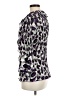 Milano 100% Polyester Animal Print Purple 3/4 Sleeve Blouse Size M - photo 4