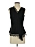 Theory 100% Silk Black Sleeveless Silk Top Size 2 - photo 1