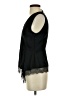 Theory 100% Silk Black Sleeveless Silk Top Size 2 - photo 5
