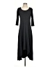 Chico's Solid Gray Casual Dress Size S - photo 1
