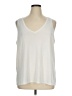 Express Ivory Sleeveless T-Shirt Size XL - photo 1