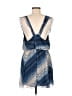 BCBGeneration 100% Polyester Chevron-herringbone Blue Cocktail Dress Size M - photo 2