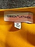 Gibson Latimer 100% Polyester Yellow Sleeveless Blouse Size M - photo 7