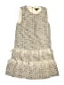 Imoga 100% Polyester Tweed Silver Dress Size 12 - photo 1