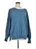 Three Dots 100% Cotton Blue Sweatshirt Size XL - photo 1