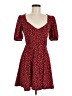 Socialite Hearts Red Casual Dress Size M - photo 1