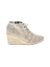 TOMS Gray Wedges Size 7 - photo 1