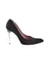 Prada 100% Satin Color Block Black Heels Size EU 39 1/2 - photo 1