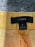 J.Crew Solid Yellow Khaki Shorts Size 2 - photo 3
