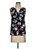Candie's 100% Polyester Black Sleeveless Blouse Size XS - photo 1