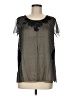Marciano Black Short Sleeve Blouse One size - photo 1