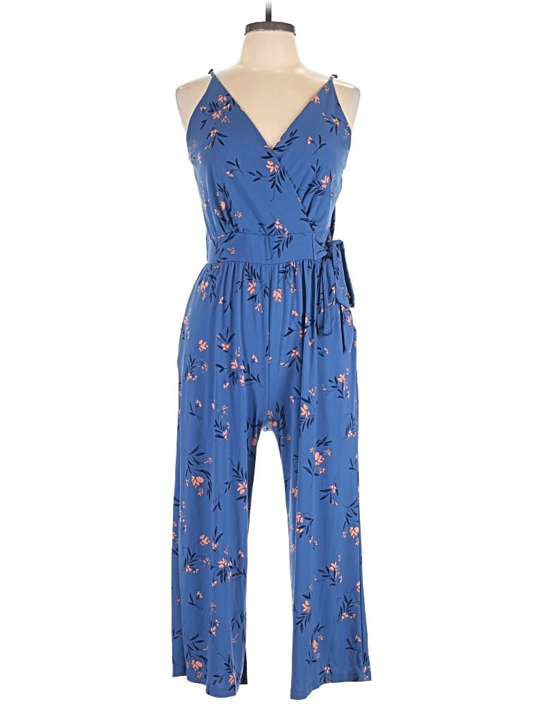 Pre-owned Kaileigh Jumpsuit In Blue