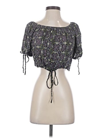 Free People Short Sleeve Blouse (view 1)