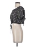Free People Green Short Sleeve Blouse Size S - photo 5