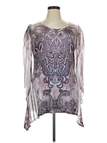 Cal Style 3/4 Sleeve Blouse (view 1)