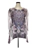 Cal Style Purple 3/4 Sleeve Blouse Size XL - photo 1