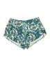 Athleta Paisley Teal Shorts Size M - photo 1