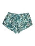 Athleta Paisley Teal Shorts Size M - photo 2
