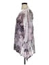 Cal Style Purple 3/4 Sleeve Blouse Size XL - photo 5
