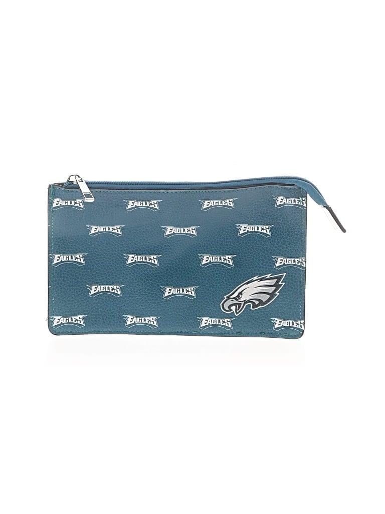Pre-owned Assorted Brands Wristlet In Teal