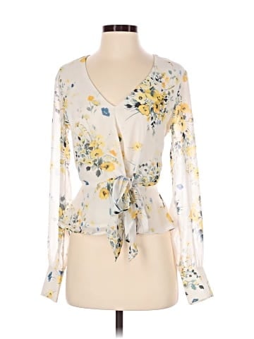 Adelyn Rae Long Sleeve Blouse (view 1)