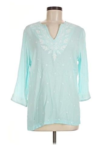 Cathy Daniels 3/4 Sleeve Blouse (view 1)