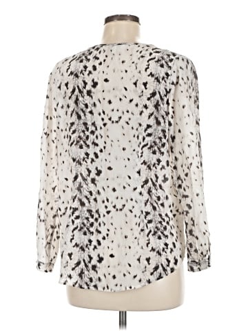 Joie Long Sleeve Silk Top (view 1)