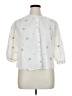 Old Navy 100% Cotton White 3/4 Sleeve Blouse Size XL Petite - photo 1